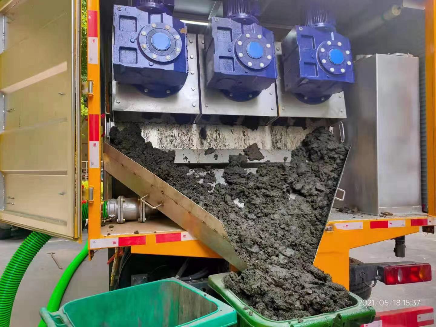 长沙化粪池清掏城市维护站-泥浆净化干湿分离处理